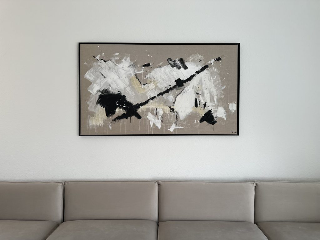 IMG_5235 Abstraktes Kunstwerk Beyond Boundaries von Künstlerin Viola-Victoria