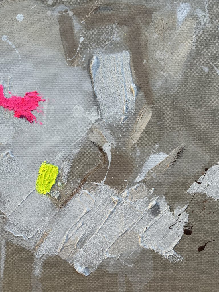 Abstraktes Kunstwerk Flash Lights von Künstlerin Viola-Victoria