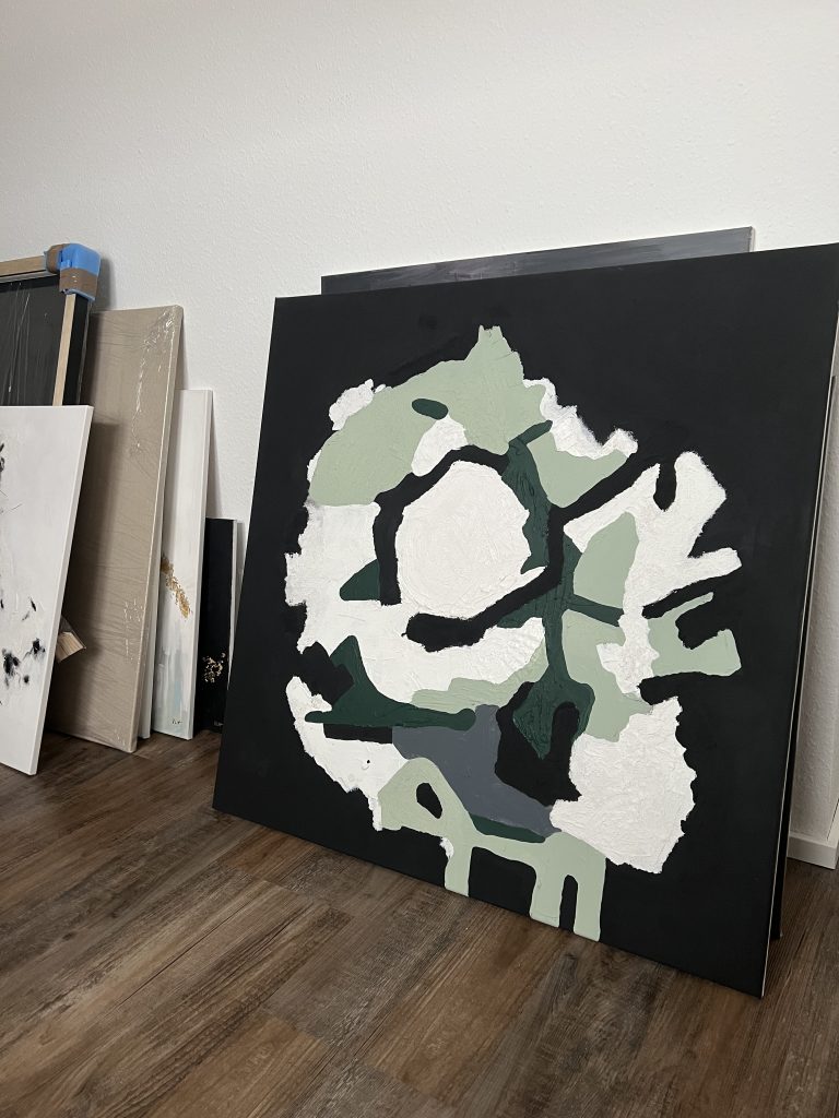 Abstraktes Kunstwerk Find your Way von Künstlerin Viola-Victoria