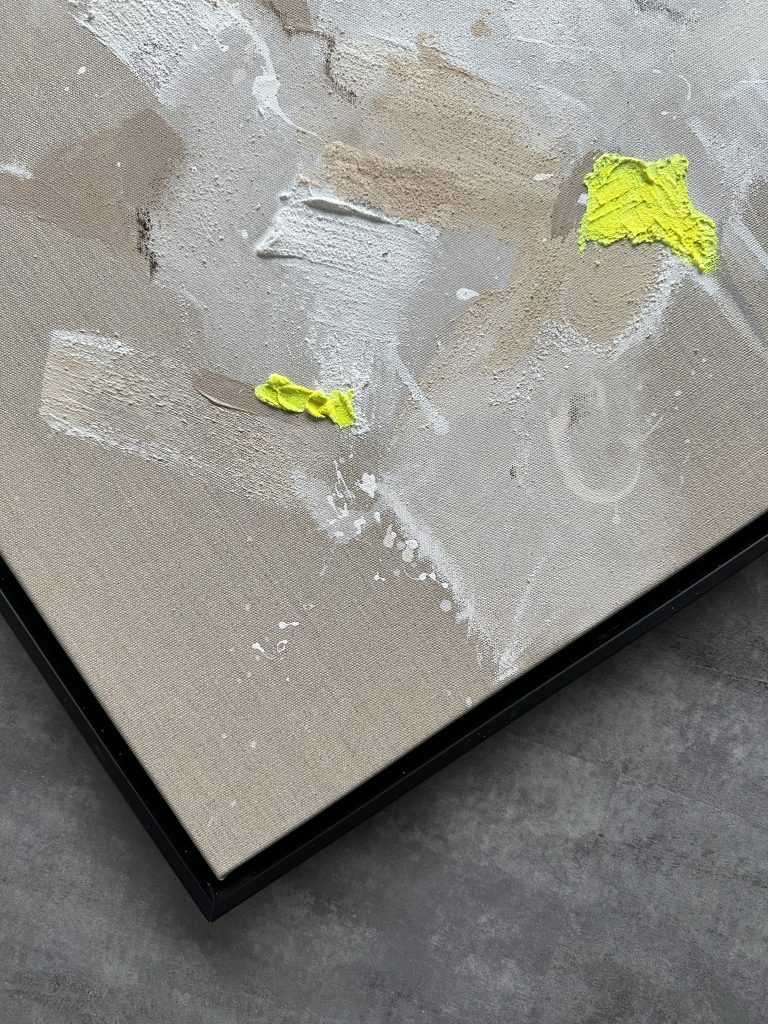 Abstraktes Kunstwerk Flash Lights von Künstlerin Viola-Victoria