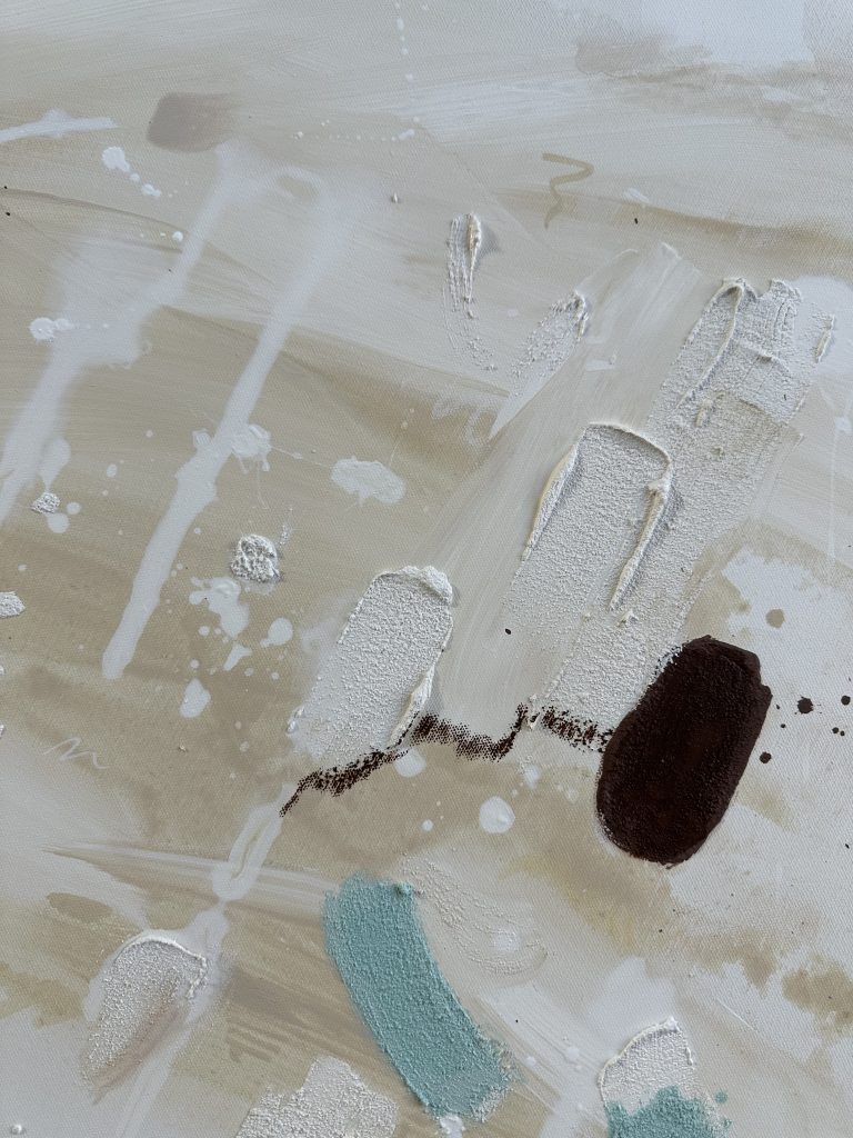 Abstraktes Kunstwerk Ice Breaker I von Künstlerin Viola-Victoria