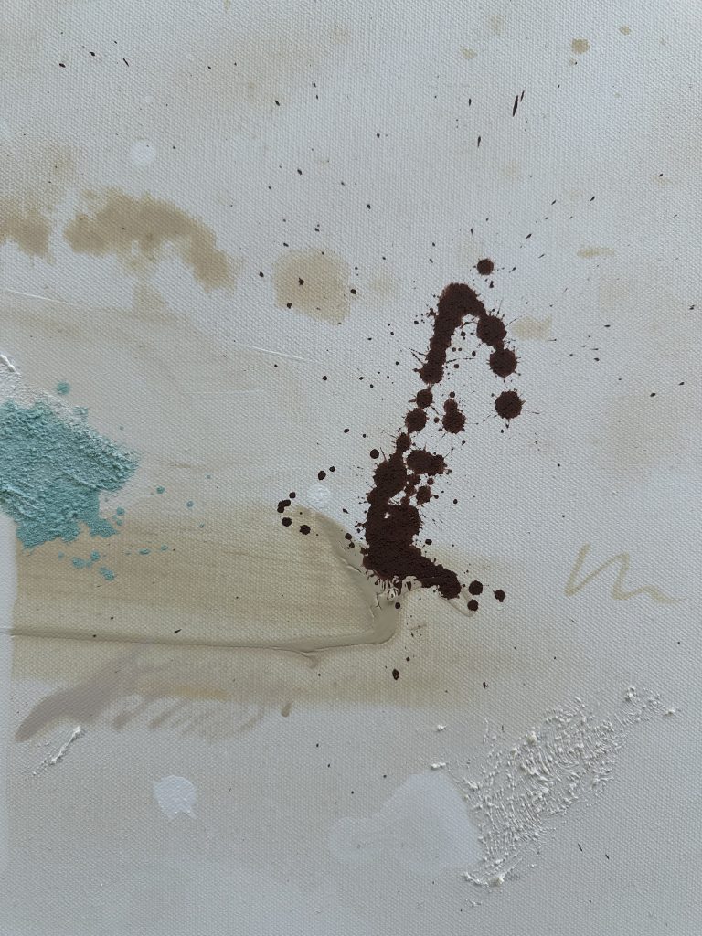 Abstraktes Kunstwerk Ice Breaker I von Künstlerin Viola-Victoria