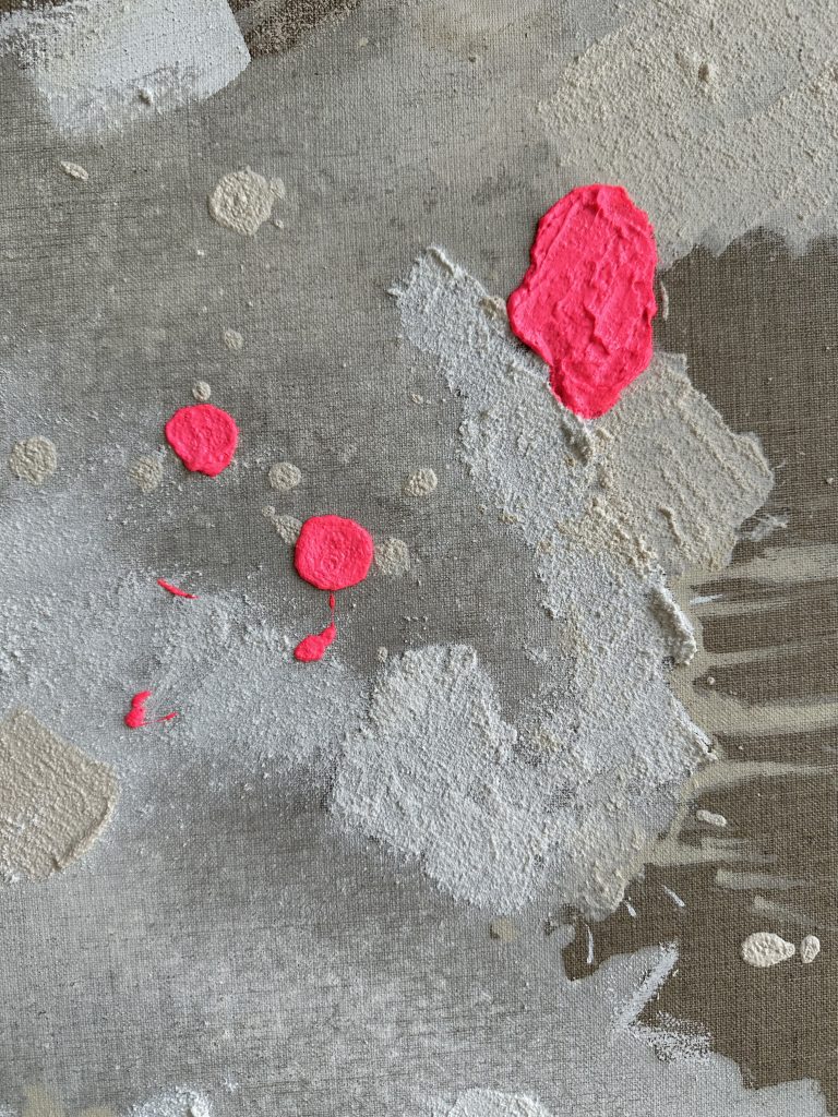 Abstraktes Kunstwerk Stay Wild II von Künstlerin Viola-Victoria
