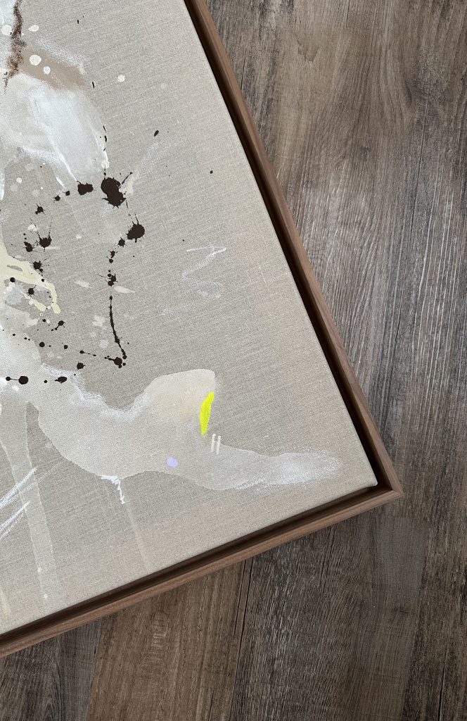 Abstraktes Kunstwerk Stay Wild III von Künstlerin Viola-Victoria