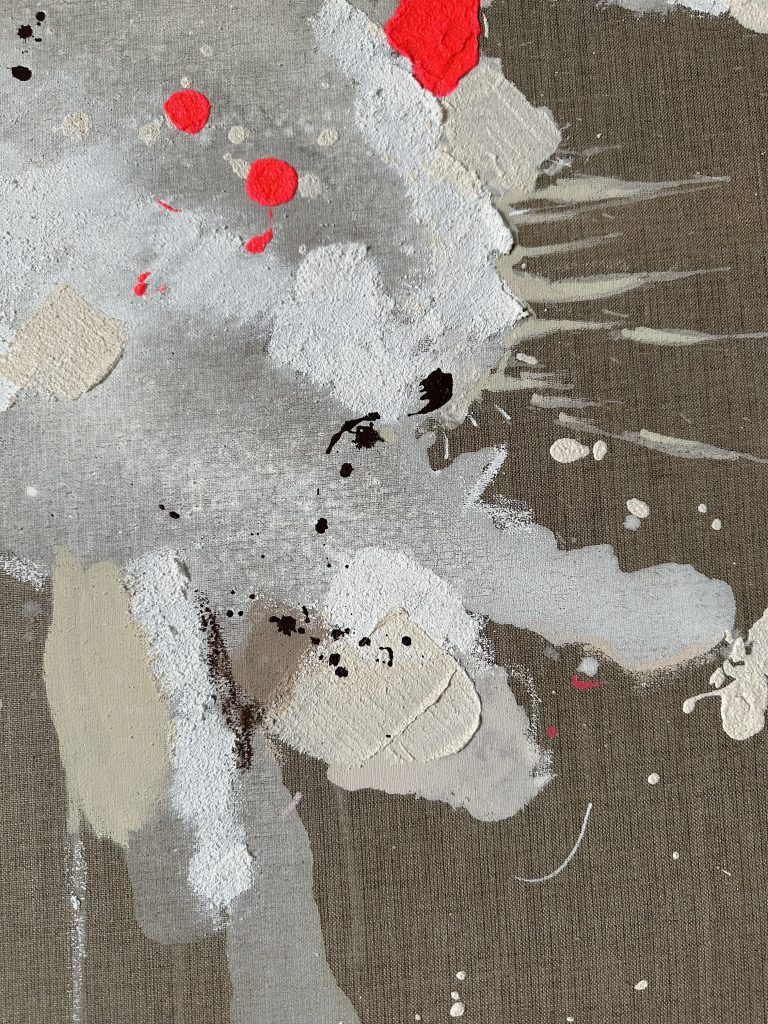 Abstraktes Kunstwerk Stay Wild II von Künstlerin Viola-Victoria