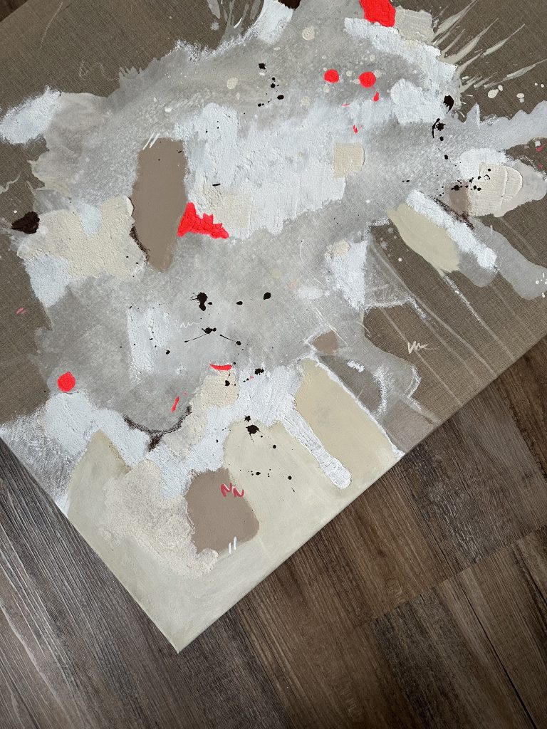 Abstraktes Kunstwerk Stay Wild II von Künstlerin Viola-Victoria