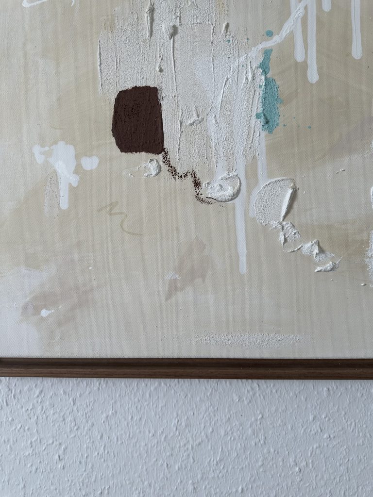 Abstraktes Kunstwerk Ice Breaker II von Künstlerin Viola-Victoria