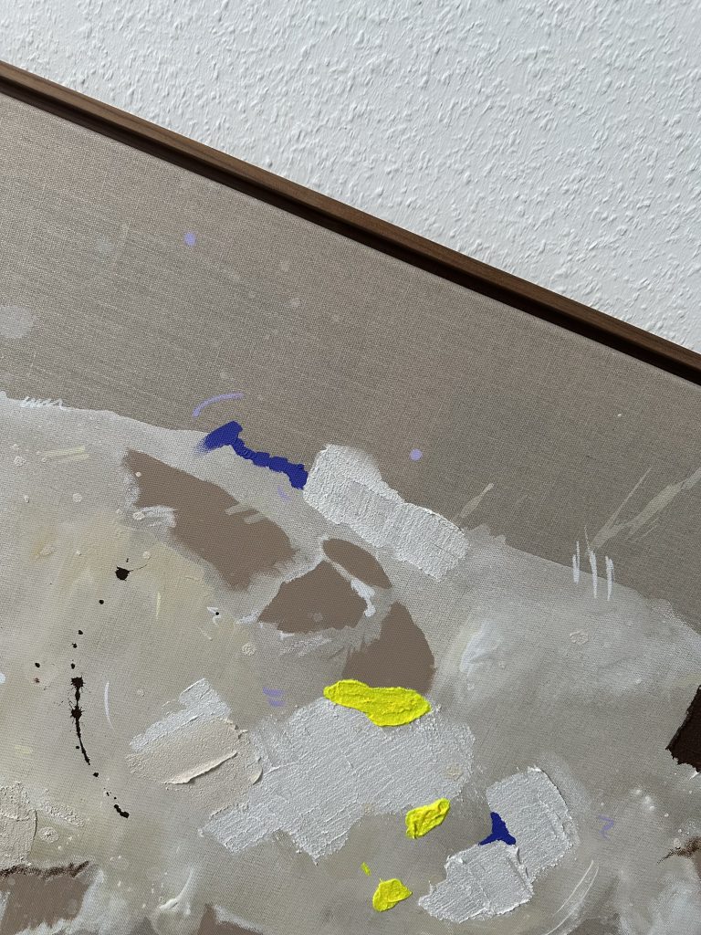 Abstraktes Kunstwerk Stay Wild III von Künstlerin Viola-Victoria