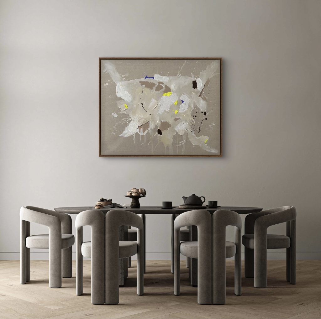 Abstraktes Kunstwerk Stay Wild III von Künstlerin Viola-Victoria