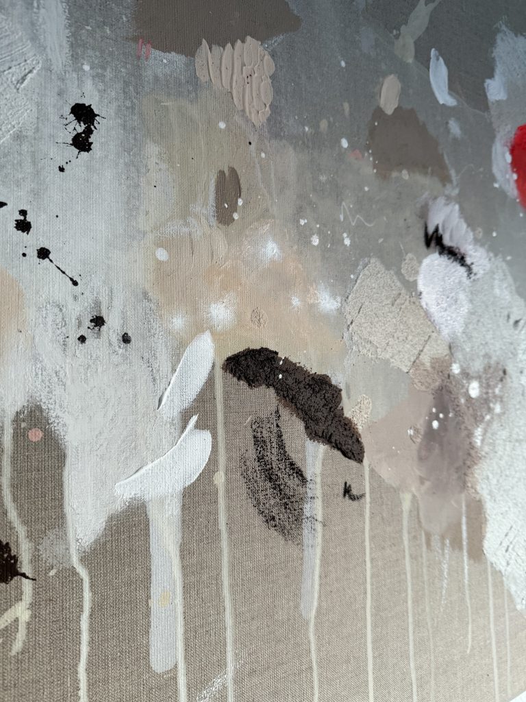 Abstraktes Kunstwerk Stay Wild I von Künstlerin Viola-Victoria