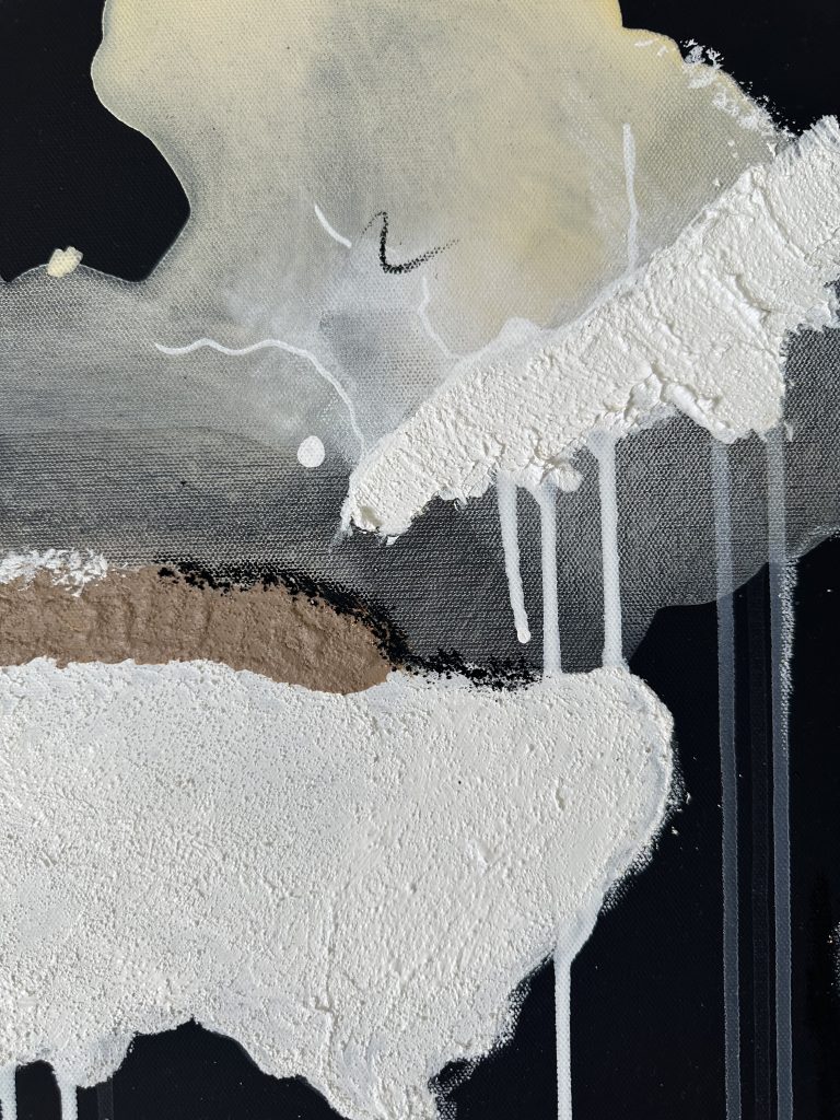 Abstraktes Kunstwerk Dreams I von Künstlerin Viola-Victoria