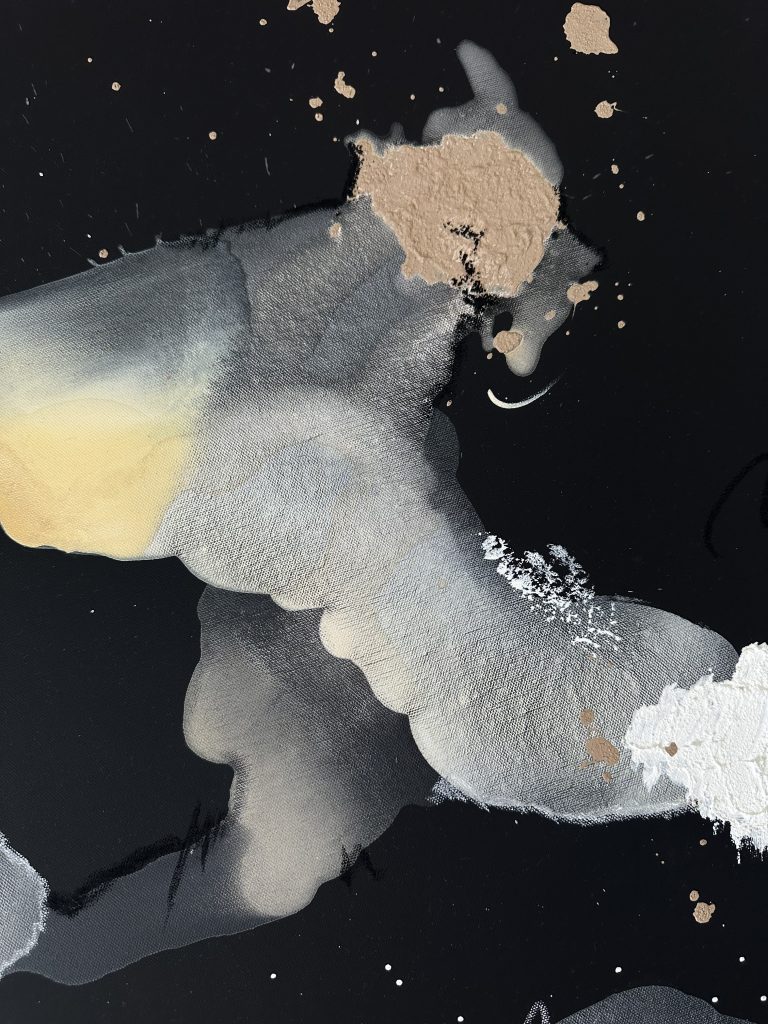 Abstraktes Kunstwerk Dreams I von Künstlerin Viola-Victoria