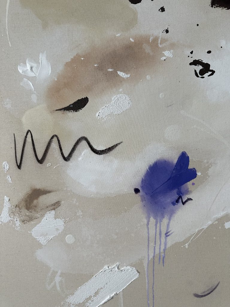 Abstraktes Kunstwerk Hope I von Künstlerin Viola-Victoria