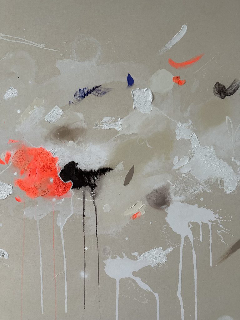 Abstraktes Kunstwerk Hope I von Künstlerin Viola-Victoria